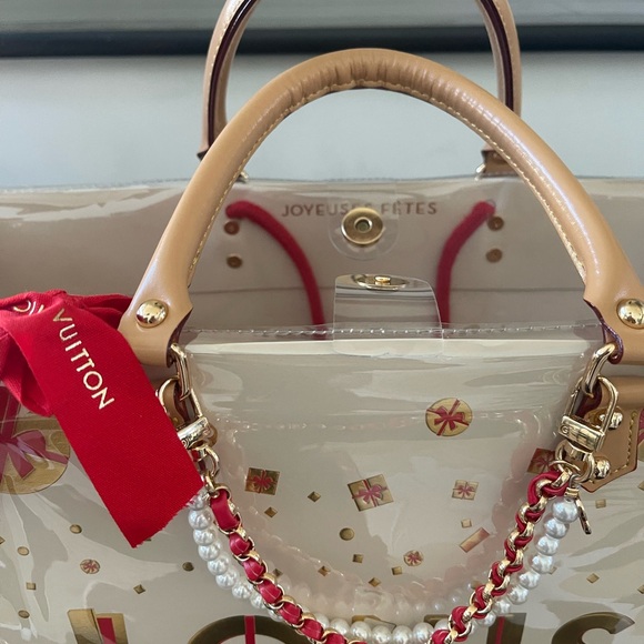 Large Louis Vuitton Holiday Edition PVC Tote - Picture 4 of 16